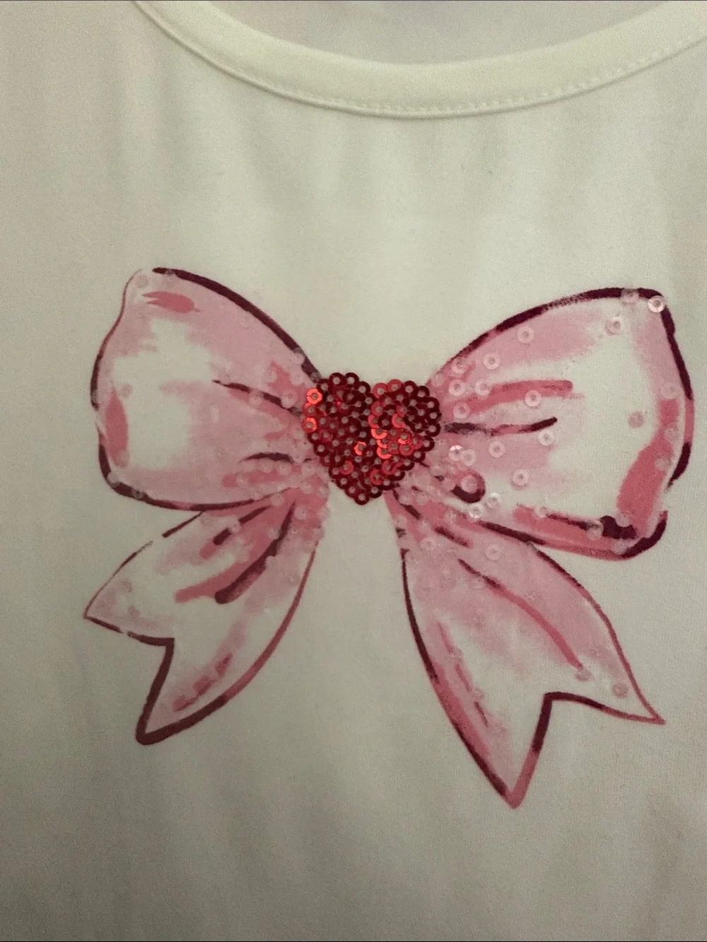 NEW 5 Piece - Includes Sparkly Skirt, Scrunchie, Pants & 2 Long Sleeve Shirts - Picture 8 of 9